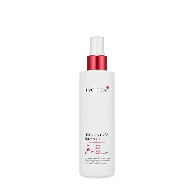 [Pre-order] Red Clear Cica Body Mist - MEDICUBE US