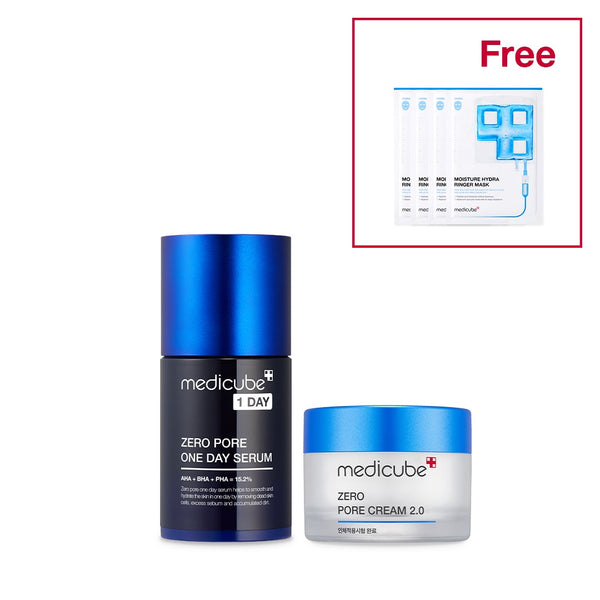 [20% OFF & GIFT] Zero Pore Care Duos - MEDICUBE US