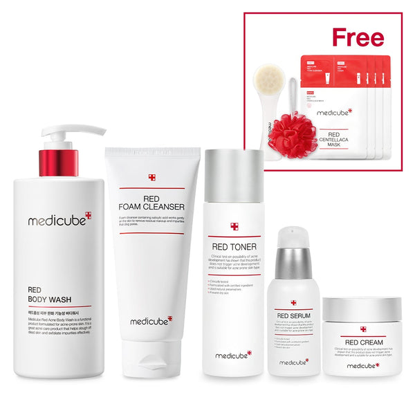 Red Line Total Care SET (Face & Body) - medicube.us