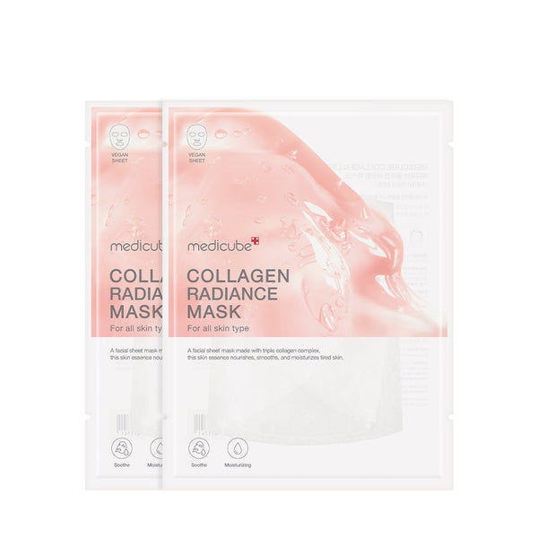 Collagen Radiance Mask (2ea) - MEDICUBE US