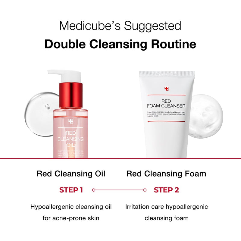 Red Cleansing Oil - MEDICUBE US