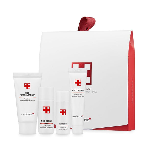 10-day Red Trouble Care Trial Kit - MEDICUBE US
