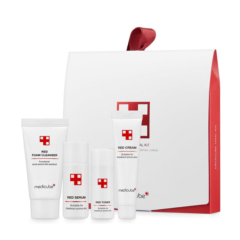 10-day Red Trouble Care Trial Kit - MEDICUBE US